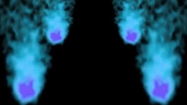 Alev yanan animasyon hareketi grafikleri