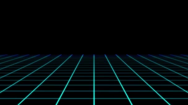 Gráficos Movimiento Animación Grid Forward — Vídeo de stock