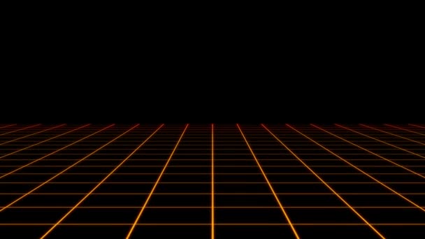 Gráficos Movimiento Animación Grid Forward — Vídeo de stock