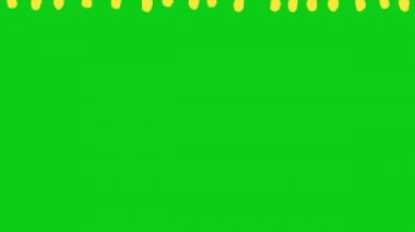 Damlayan renkli pop hareketli grafikler