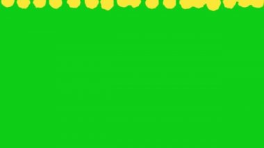 Damlayan renkli pop hareketli grafikler