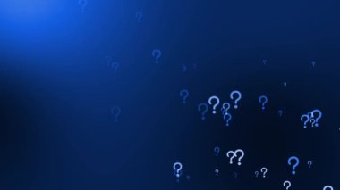 Soru işareti parçacık gradyan simge canlandırma hareket grafikleriName