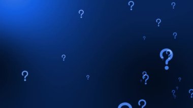 Soru işareti parçacık gradyan simge canlandırma hareket grafikleriName