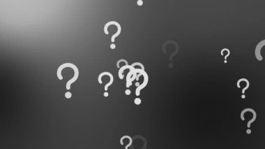 Soru işareti parçacık gradyan simge canlandırma hareket grafikleriName