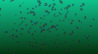 Kabarcıklar hareket hareket hareket grafikleri