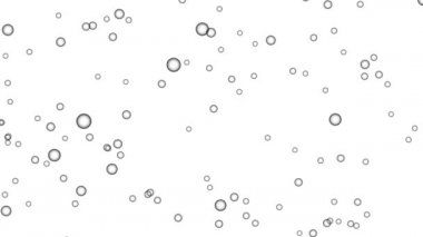 Kabarcıklar hareket hareket hareket grafikleri