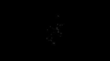 Kabarcıklar hareket hareket hareket grafikleri