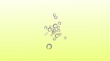 Kabarcıklar hareket hareket hareket grafikleri