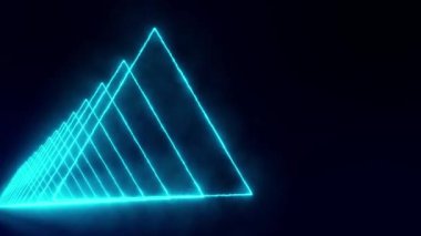 3B tünel animasyon hareketi grafikleri