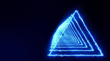 3B tünel animasyon hareketi grafikleri