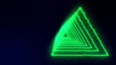 3B tünel animasyon hareketi grafikleri