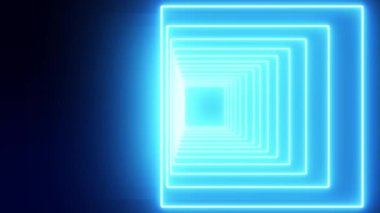 3B tünel animasyon hareketi grafikleri