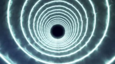 3B tünel animasyon hareketi grafikleri