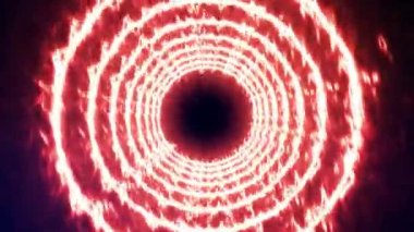 3B tünel animasyon hareketi grafikleri