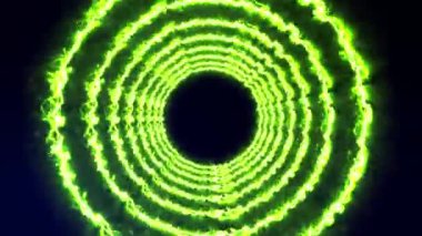 3B tünel animasyon hareketi grafikleri