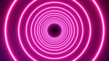 3B tünel animasyon hareketi grafikleri