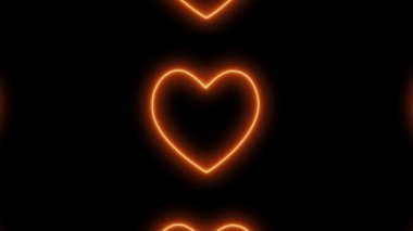 Neon işareti nesne elektriksel animasyon grafikleri