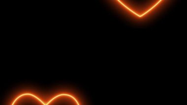 Neon işareti nesne elektriksel animasyon grafikleri