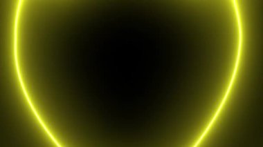 Neon işareti nesne elektriksel animasyon grafikleri