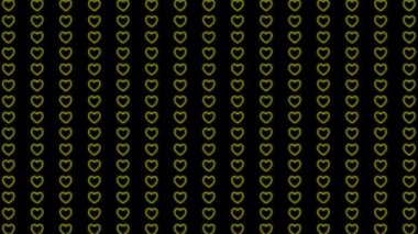 Neon işareti nesne elektriksel animasyon grafikleri