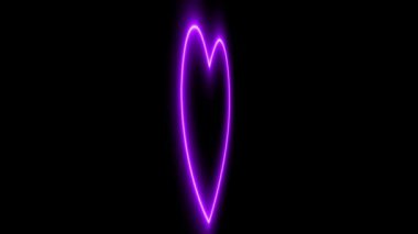 Neon işareti nesne elektriksel animasyon grafikleri