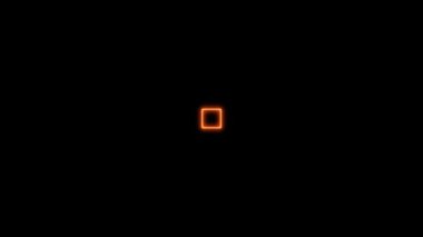 Neon işareti nesne elektriksel animasyon grafikleri