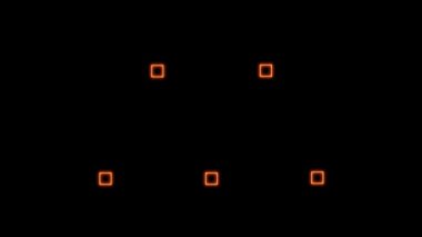 Neon işareti nesne elektriksel animasyon grafikleri