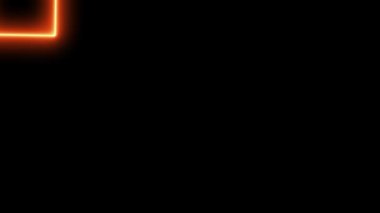 Neon işareti nesne elektriksel animasyon grafikleri