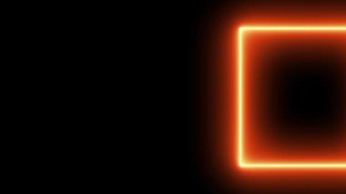 Neon işareti nesne elektriksel animasyon grafikleri