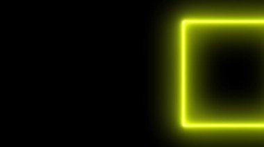 Neon işareti nesne elektriksel animasyon grafikleri