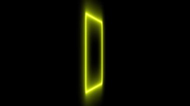 Neon işareti nesne elektriksel animasyon grafikleri