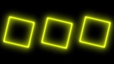 Neon işareti nesne elektriksel animasyon grafikleri