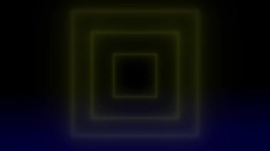 Neon işareti nesne elektriksel animasyon grafikleri