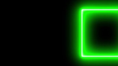 Neon işareti nesne elektriksel animasyon grafikleri