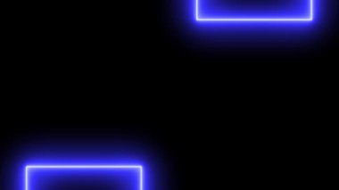 Neon işareti nesne elektriksel animasyon grafikleri