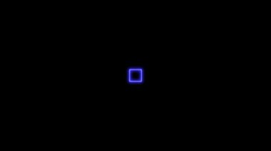 Neon işareti nesne elektriksel animasyon grafikleri