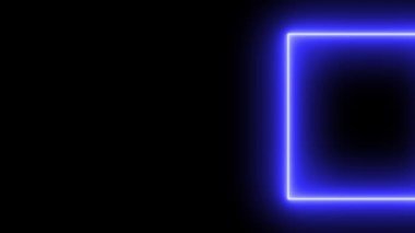 Neon işareti nesne elektriksel animasyon grafikleri