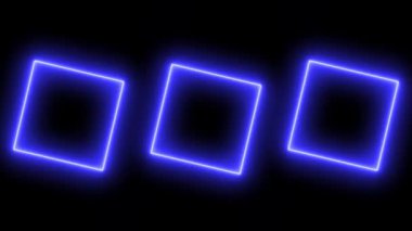 Neon işareti nesne elektriksel animasyon grafikleri