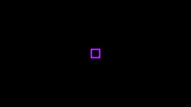 Neon işareti nesne elektriksel animasyon grafikleri