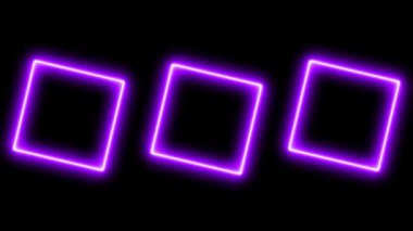 Neon işareti nesne elektriksel animasyon grafikleri