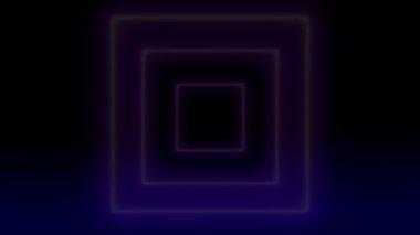 Neon işareti nesne elektriksel animasyon grafikleri