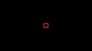 Neon işareti nesne elektriksel animasyon grafikleri