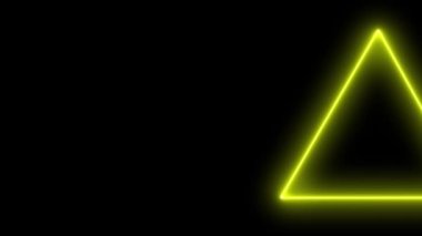 Neon işareti nesne elektriksel animasyon grafikleri