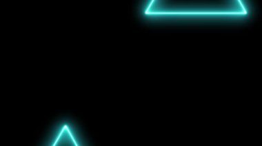 Neon işareti nesne elektriksel animasyon grafikleri