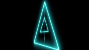 Neon işareti nesne elektriksel animasyon grafikleri