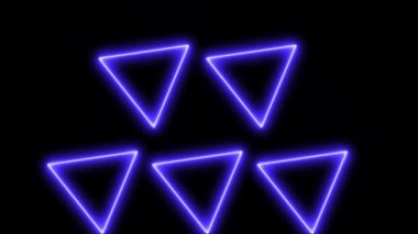 Neon işareti nesne elektriksel animasyon grafikleri