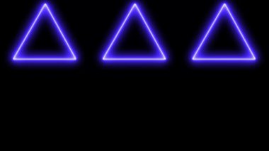 Neon işareti nesne elektriksel animasyon grafikleri