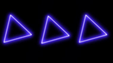 Neon işareti nesne elektriksel animasyon grafikleri