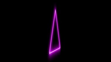 Neon işareti nesne elektriksel animasyon grafikleri