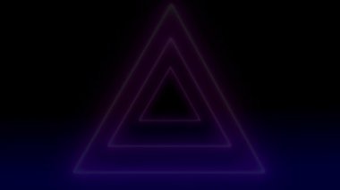 Neon işareti nesne elektriksel animasyon grafikleri
